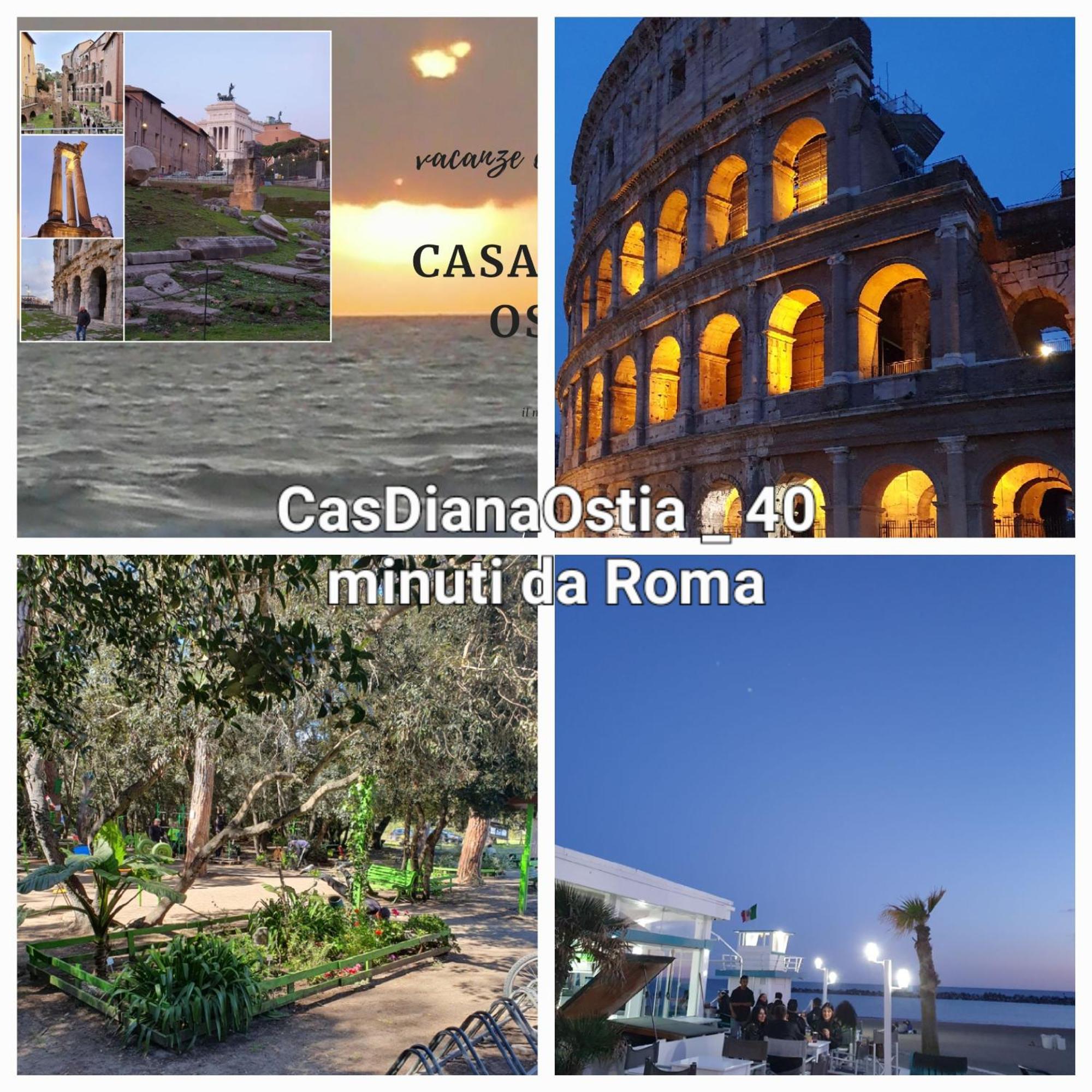 Apartmán Casa Diana Ostia Exteriér fotografie